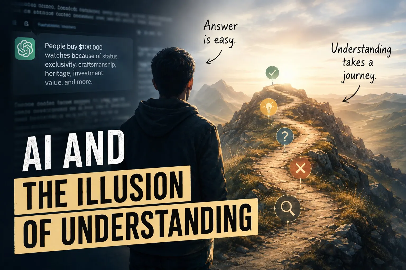 AI and the Illusion of Understanding
